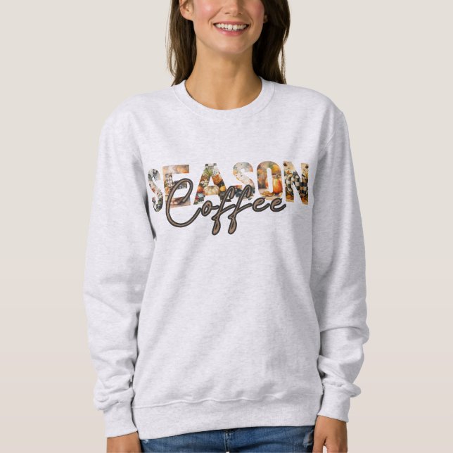 Sudadera Temporada de café (Anverso)