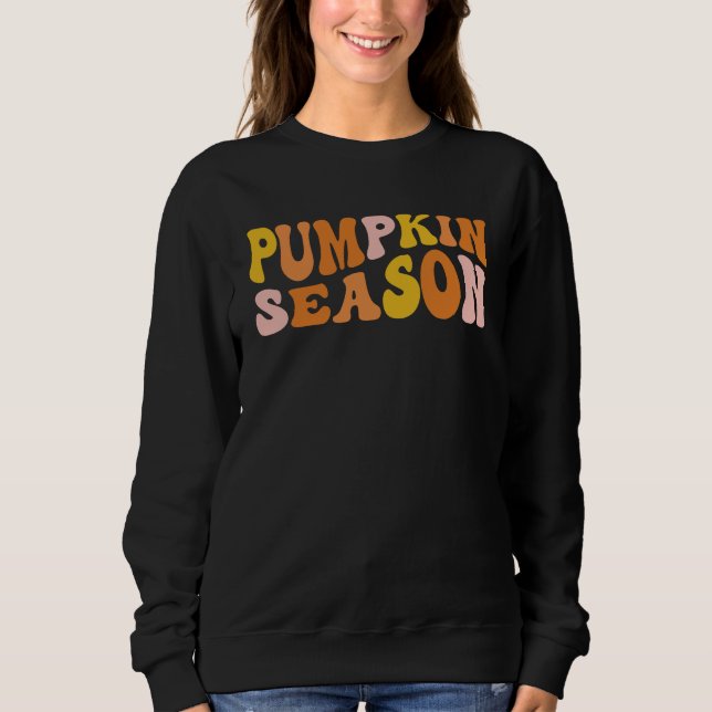 Sudadera Temporada de calabaza (Anverso)