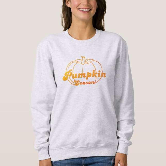 Sudadera Temporada de calabaza (Anverso)
