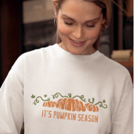Sudadera Temporada de calabaza