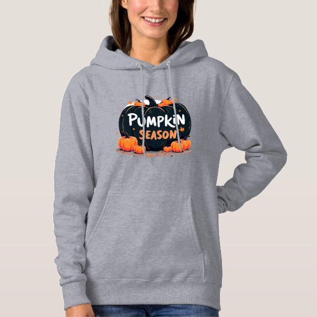 Sudadera Temporada de calabazas, Día de Acción de Gracias (Anverso)