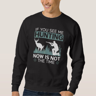 Sudadera Temporada de caza caza animal cazador de animales 