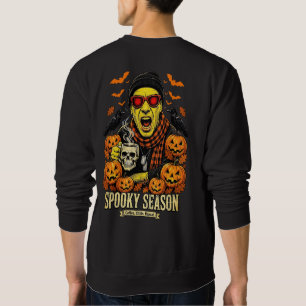 Sudadera Temporada de Espanto - Café Divertido de Zombie Ha