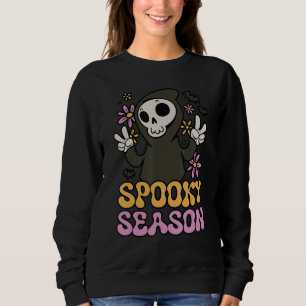 Sudadera Temporada de fantasía Halloween disfraces Scary Sk