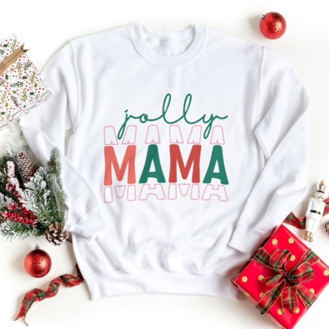 Sudadera Temporada de feriados de invierno de Jolly Mama Sw (Subido por el creador)