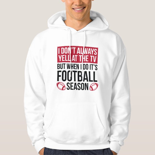 Sudadera Temporada de fútbol (Anverso)