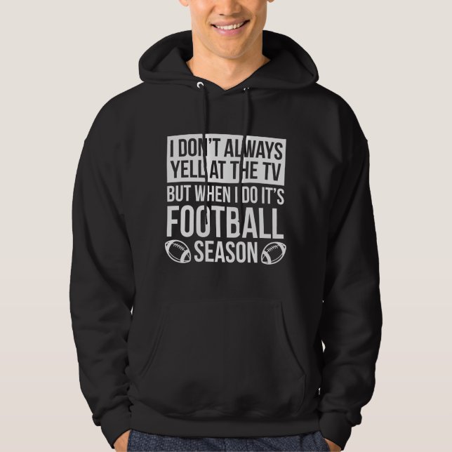 Sudadera Temporada de Fútbol (Anverso)