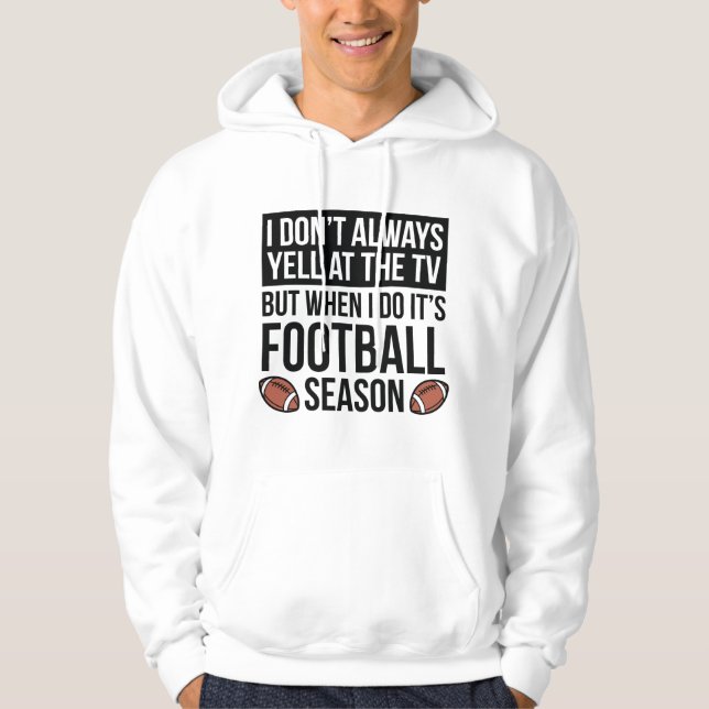 Sudadera Temporada de fútbol (Anverso)