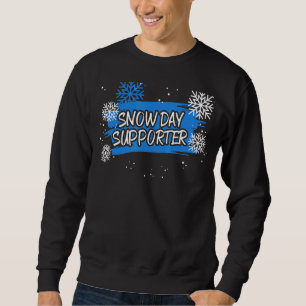 Sudadera Temporada de invierno de nieve fría helada de hinc