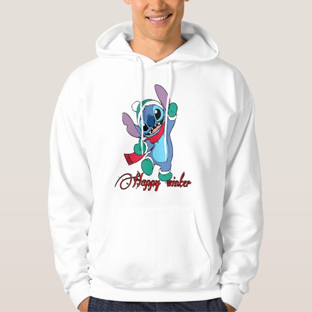 Sudadera Temporada de invierno feliz (Anverso)