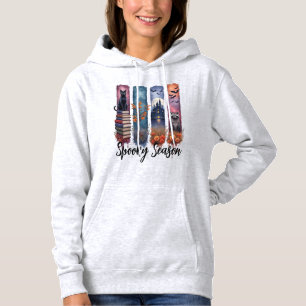 Sudadera Temporada espeluznante de Halloween con pinceladas