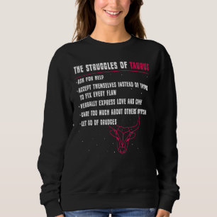 Sudadera Temporada Taurus Merchandise Rótulo Zodiac Astrogr