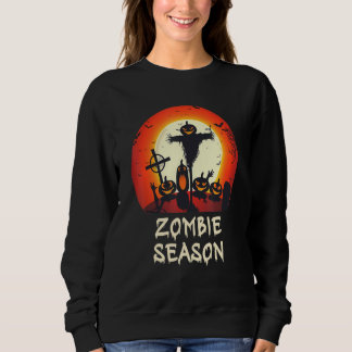 Sudadera Temporada Zombie Moonlit Scary Graveyard Niños A