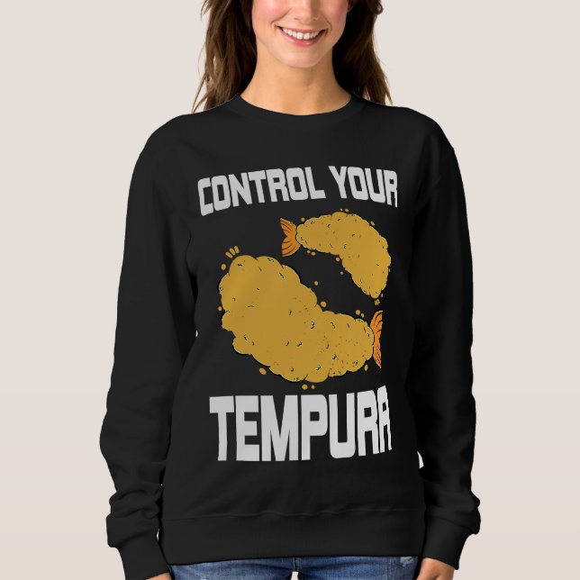 Sudadera Tempura Pun Costume Shrimp And Seafood (Anverso)