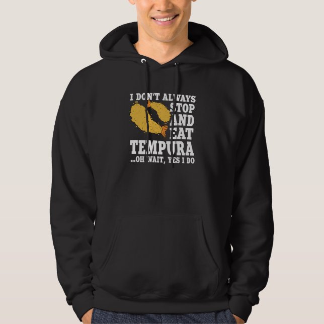Sudadera Tempura  Quote Love Shrimp And Seafood (Anverso)