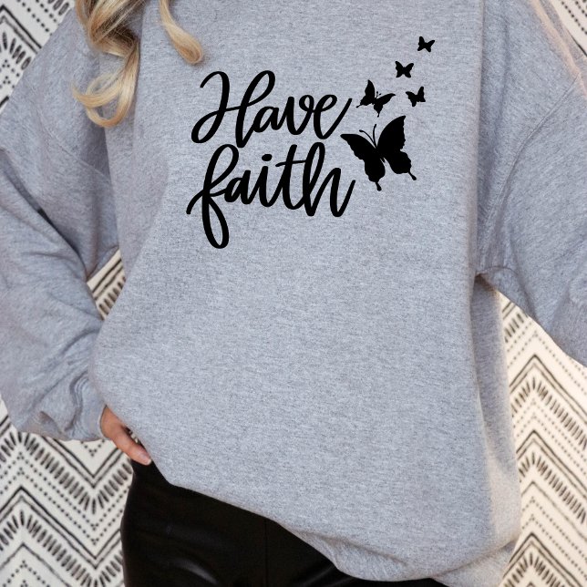 Sudadera Ten Faith Flying Butterfly (Subido por el creador)