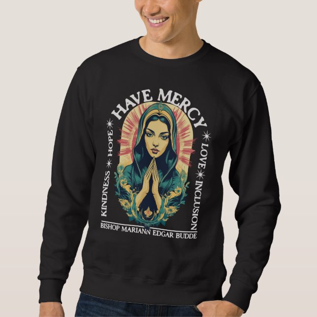 Sudadera Ten piedad, obispo Mariann Edgar Budde (Anverso)