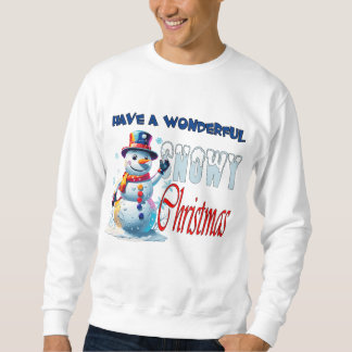 Sudadera Ten un maravilloso Navidad con nieve para él
