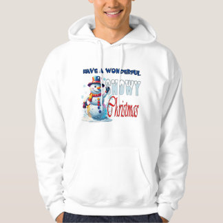 Sudadera Ten un maravilloso Navidad con nieve para él
