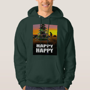 Sudadera Ten una bendición feliz temporada de Navidades