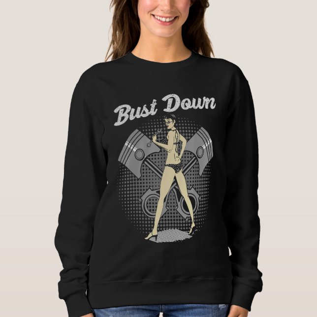 Sudadera Tendencia del baile Bust Down Hip Hop 2 (Anverso)