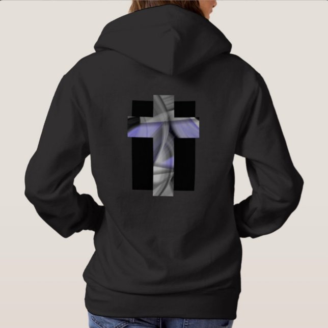 Sudadera Tendencia del portaobjetos de impresión trasera Vi (Subido por el creador)
