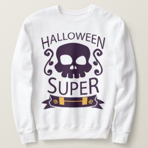 Sudadera Tendencia del Super Camiseta de Halloween