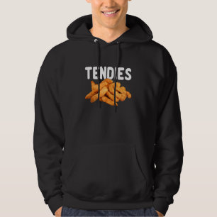 Sudadera Tendies Cuello de Barba Divertido Pollo Tenders Po