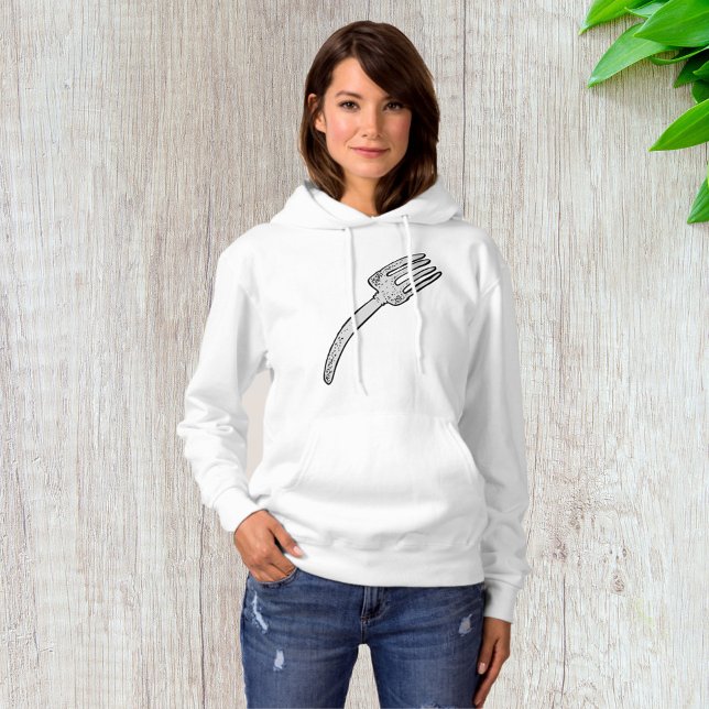 Sudadera Tenedor Vintage Rústico Cubiertos Retro (Subido por el creador)