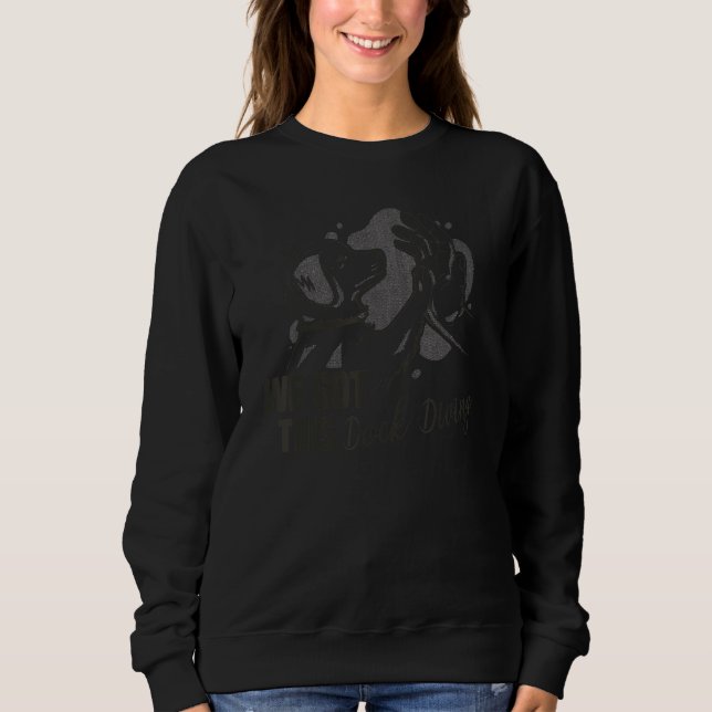 Sudadera Tenemos Esto Buceo De Muelle Amante De Perros (Anverso)