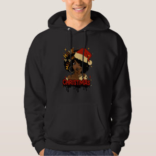 Sudadera Tener un Melanin Navidad Afro-Estadounidense Negro