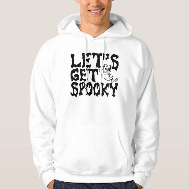 Sudadera Tengamos miedo, Halloween Men's (Anverso)