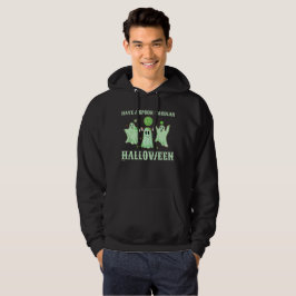 SUDADERA TENGAN UN FANTASMA DE HALLOWEB HABLOSO-TACULAR