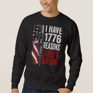 Sudadera Tengo 1776 Razones Para Mantener Y Portar Armas  A