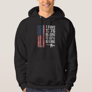 Sudadera Tengo 1776 Razones Para Mantener Y Portar Armas  B