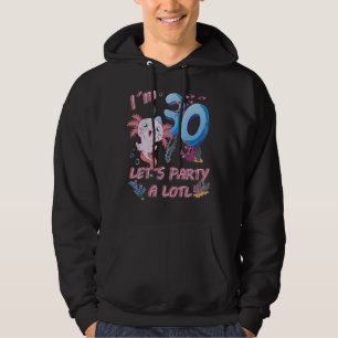 Sudadera Tengo 30 años, Fiesta A Lotl Axolotl 30
