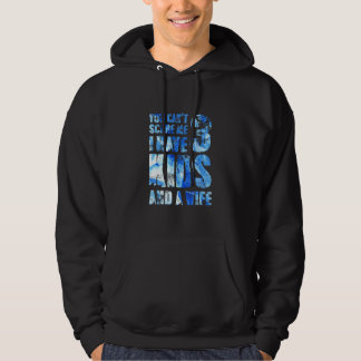 Sudadera Tengo 3 Hijos Y Un Padre De Esposa Papa Pops Padre