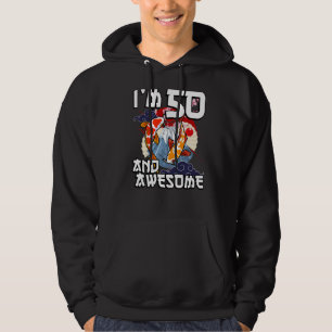 Sudadera Tengo 50 años y maravilloso cumpleaños de carpa ja