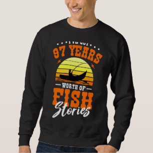 Sudadera Tengo 97 Años De Pesca B