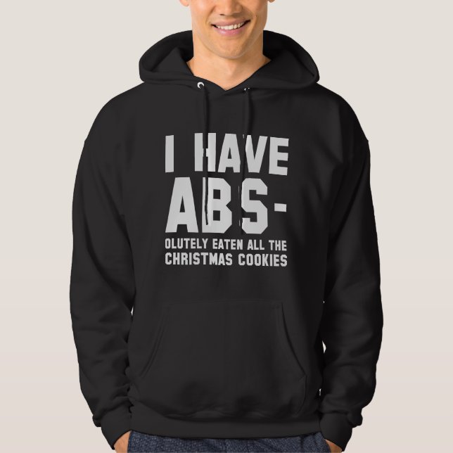 Sudadera Tengo abdominales (Anverso)