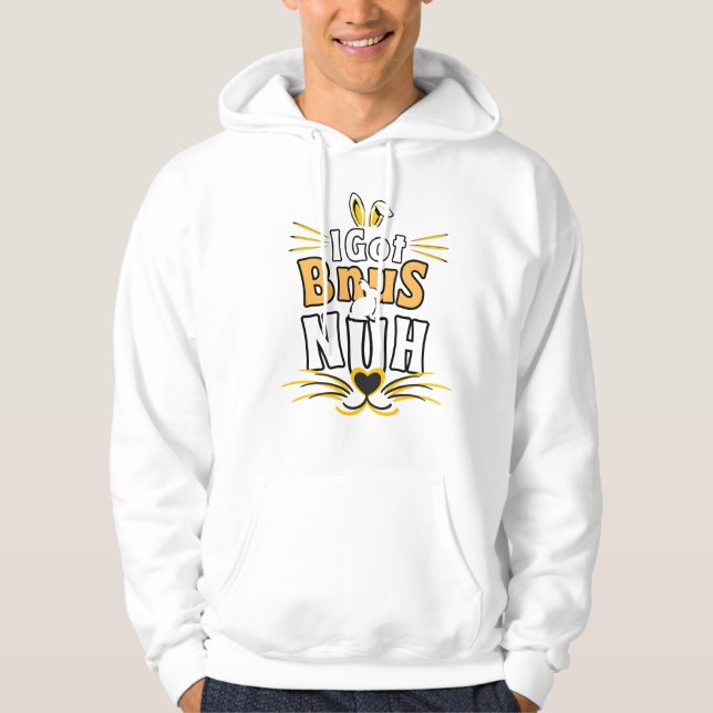 Sudadera Tengo Bollos, Conejito Hun (Anverso)