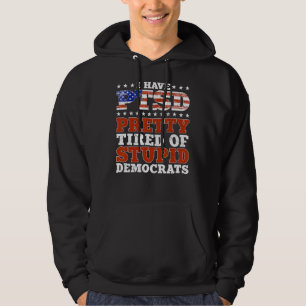 Sudadera Tengo Bonito Del PTSD Cansado De Estúpidos Demócra