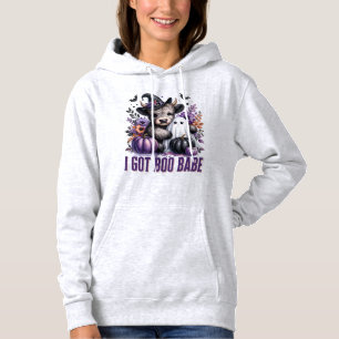 Sudadera Tengo Boo Babe - Vaca Lowers Halloween