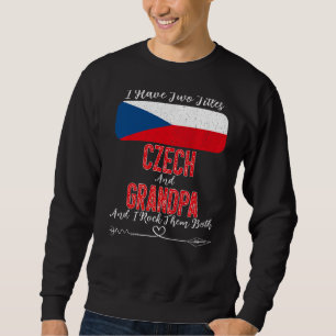 Sudadera Tengo Dos Títulos Checo Y Abuelo República Checa