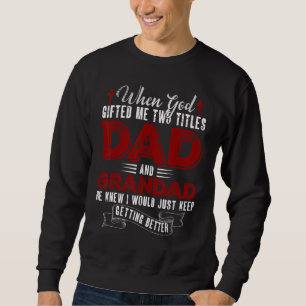 Sudadera Tengo dos títulos El Día de Papá y Padre