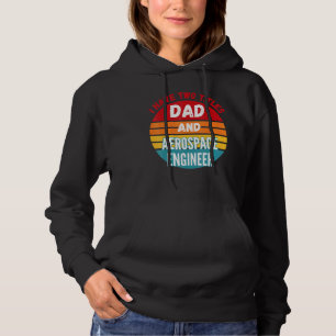 Sudadera Tengo Dos Títulos Papá E Ingeniero Aeroespacial