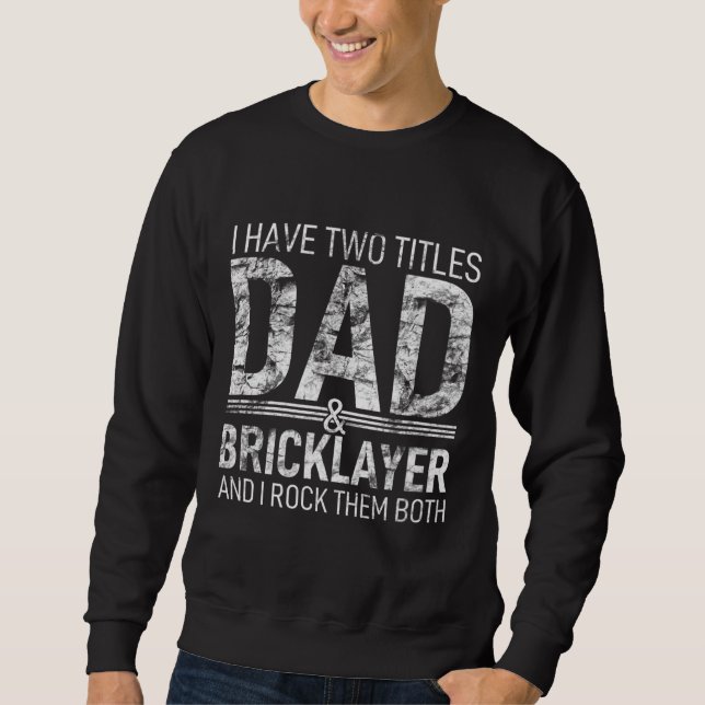 Sudadera Tengo Dos Títulos Papá Y Papa Pops Par (Anverso)