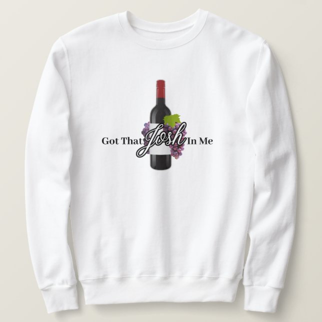 Sudadera Tengo Ese Josh En Mí 2024 (Anverso del diseño)
