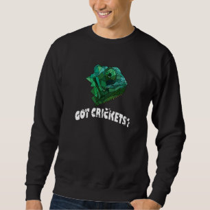 Sudadera Tengo Grillos Camaleón Lagarto Geckos Reptil Masco