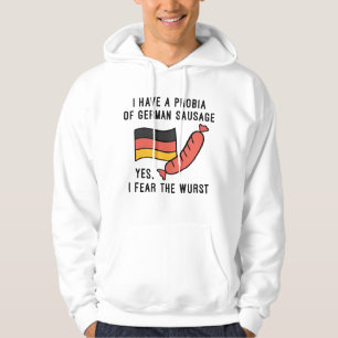Sudadera Tengo miedo al Wurst